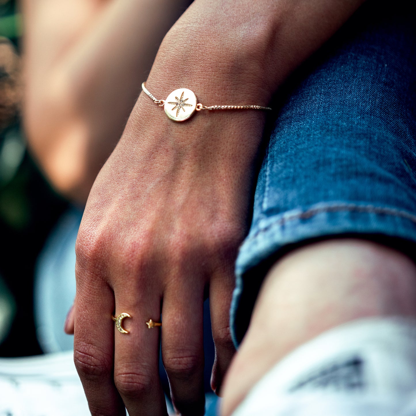 Pulsera Guiada Enchape de oro
