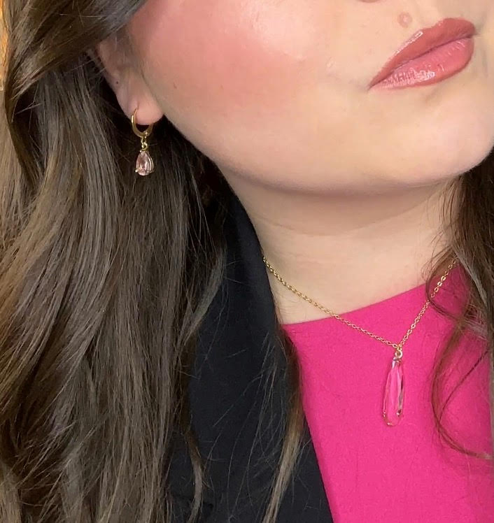 Aros Rosé Enchape de Oro